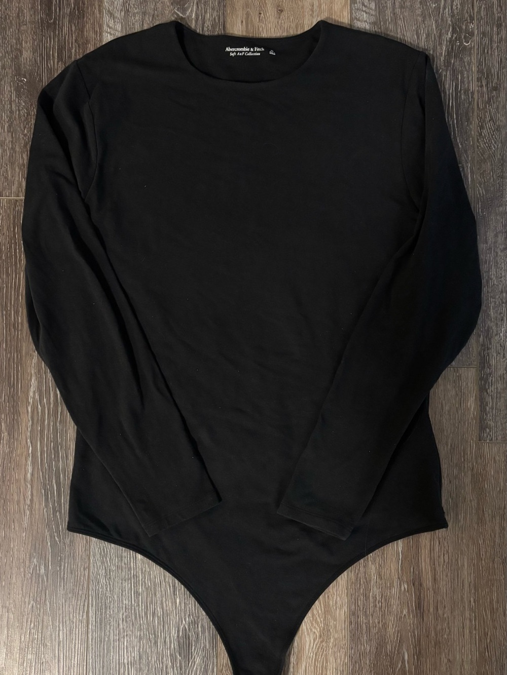 Abercrombie & Fitch Black Crew Neck Bodysuit